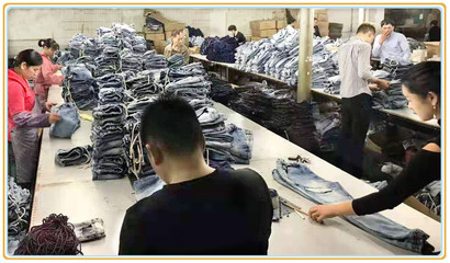 浙江韓意服飾 專業(yè)研發(fā)、生產(chǎn)、銷售'Abercroak Fondant'品牌牛仔服裝